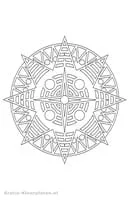 Mandalas Geo kleurplaat 20